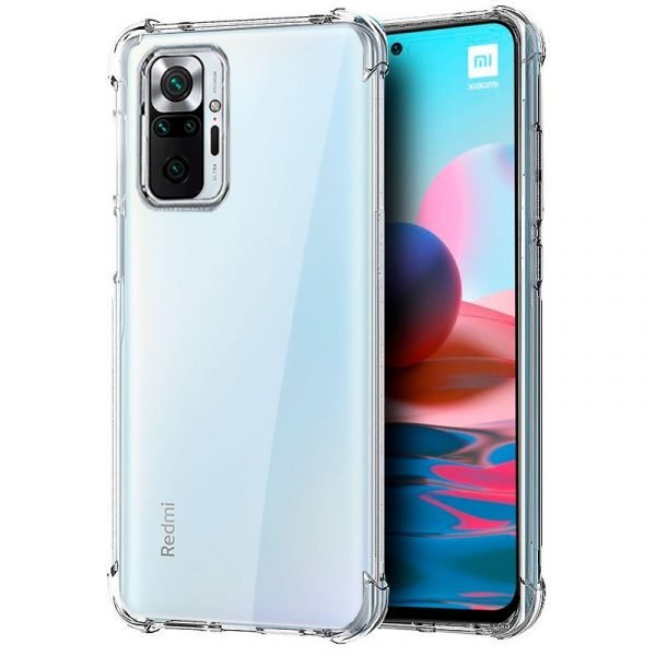 carcasa para xiaomi redmi note 10 note 10s antishock transparente 1