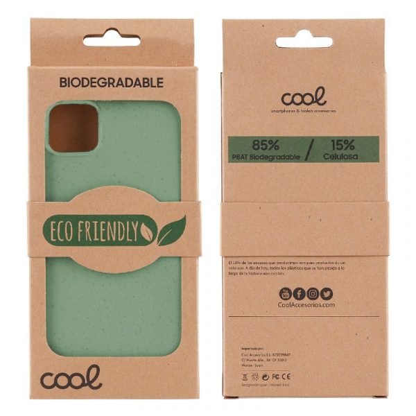 carcasa iphone 13 pro eco biodegradable verde 2