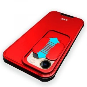 carcasa iphone 13 pro max hard camera rojo 2