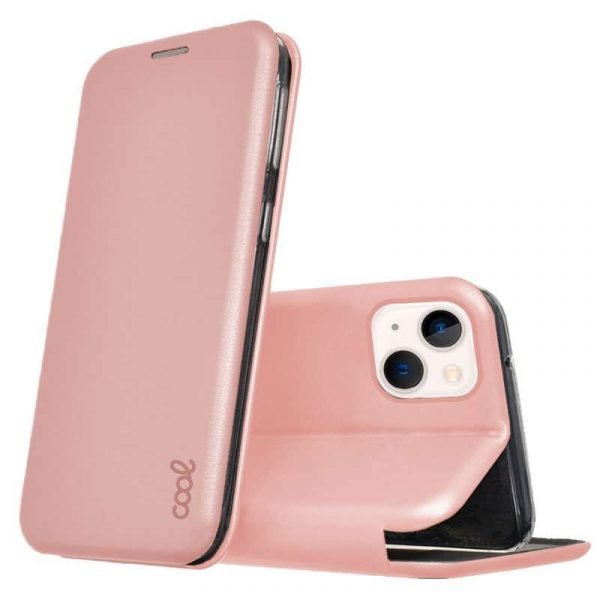 funda flip cover iphone 13 mini elegance rose gold 1