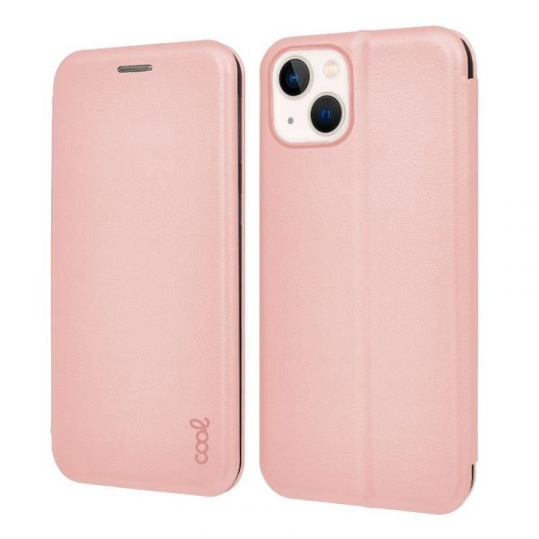 funda flip cover iphone 13 mini elegance rose gold 4