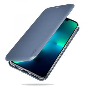 funda flip cover para iphone 13 pro elegance azul 4