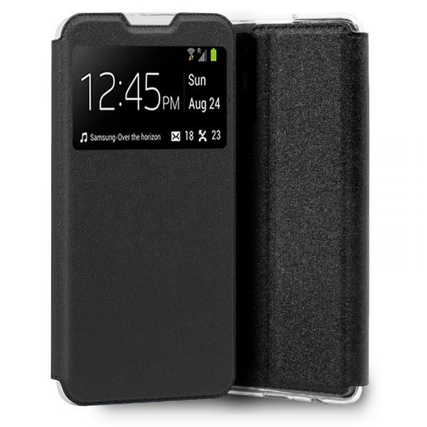 funda flip cover xiaomi 11t 11t pro liso negro 1