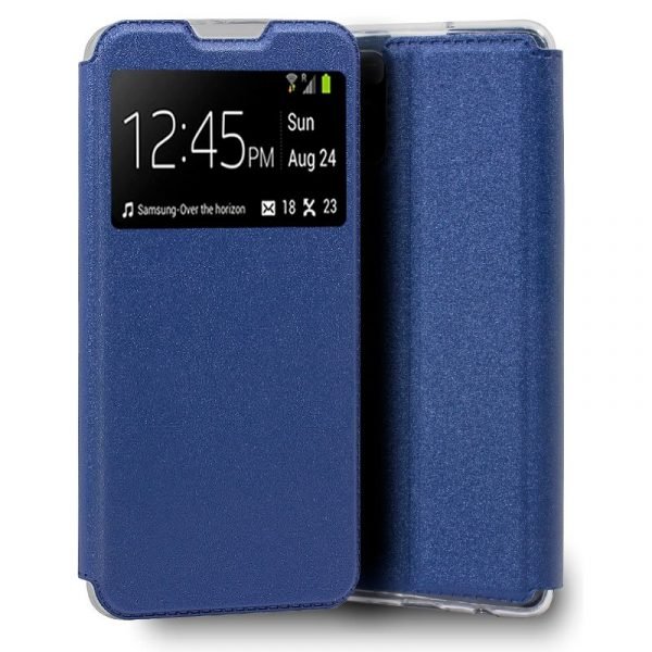 funda flip cover xiaomi redmi 10 liso azul 1