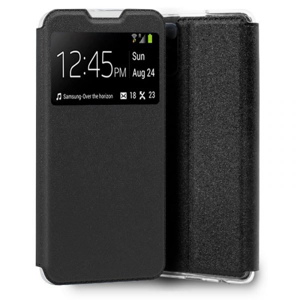 funda flip cover xiaomi redmi 10 liso negro 1