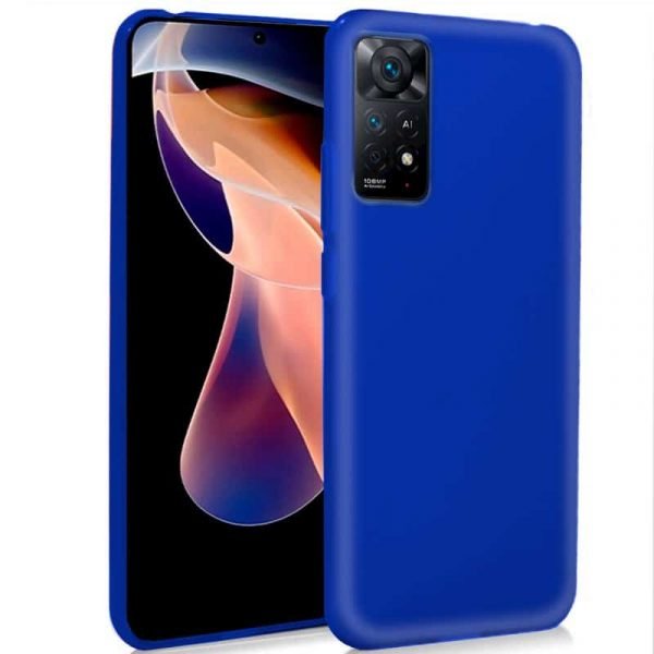 funda silicona xiaomi redmi note 11 pro note 11 pro 5g poco x4 pro 5g azul 1