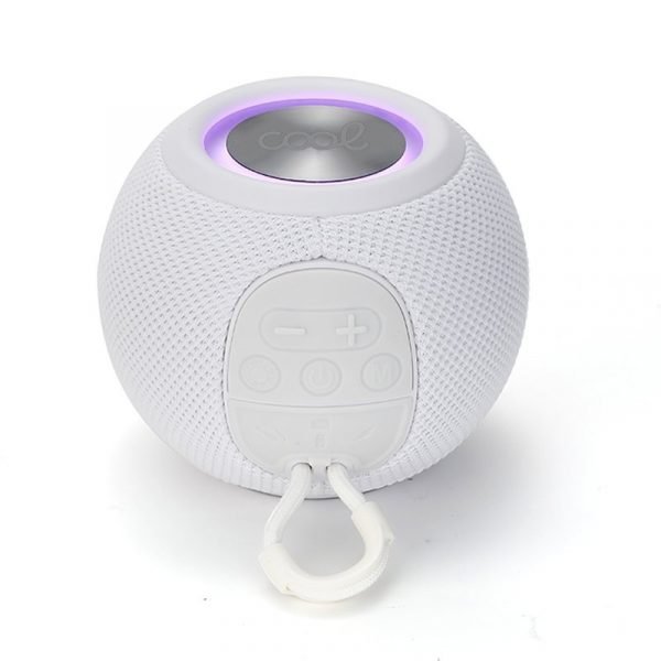 altavoz bluetooth universal musica 6w cool boom blanco