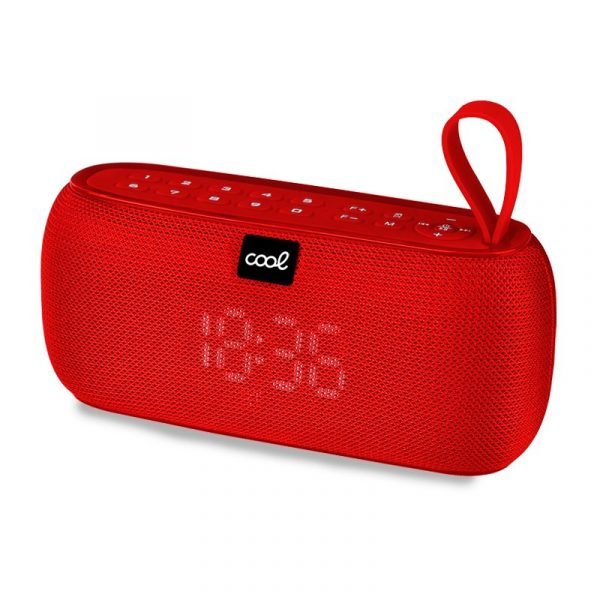 altavoz musica universal bluetooth cool 10w derby rojo