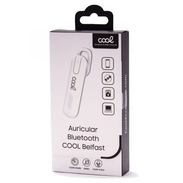 auricular bluetooth cool belfast blanco 1
