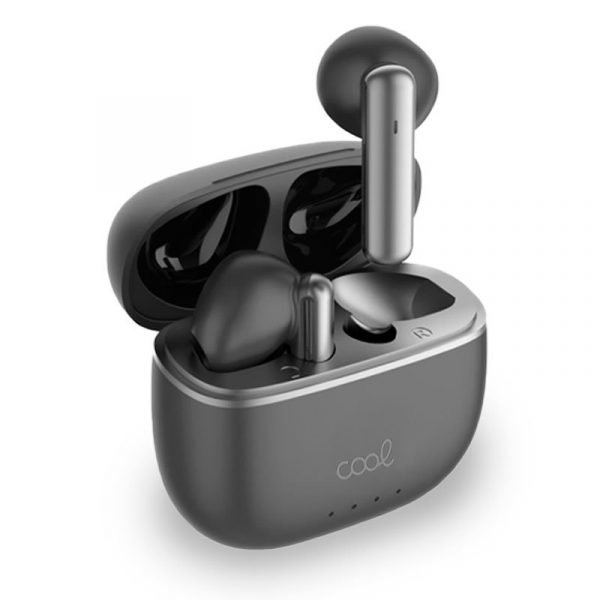 auriculares stereo bluetooth dual pod earbuds cool gen negro