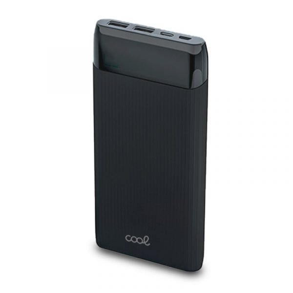 bateria externa universal power bank 10000 mah 2 x usb 2a cool waves negro 1
