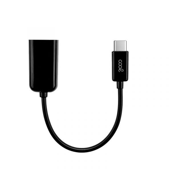 cable entrada usb otg tipo c universal cool negro 2