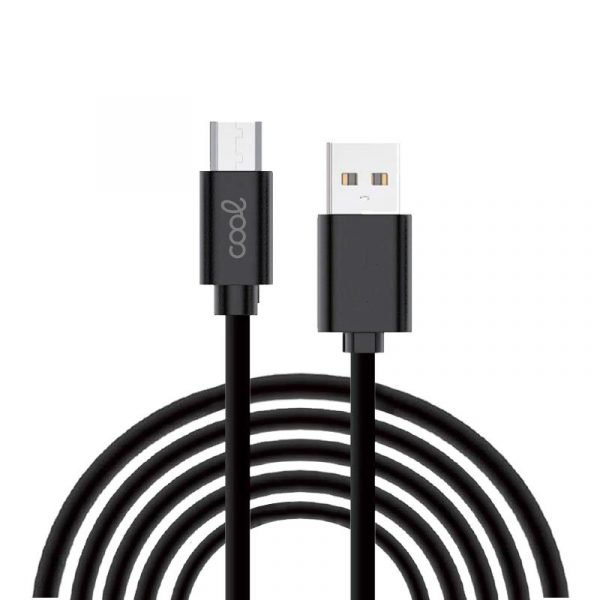 cable usb compatible cool universal micro usb 3 metros negro 24 amp