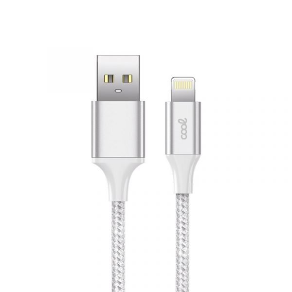 cable usb cool nylon universal lightning para iphone ipad 12 metros