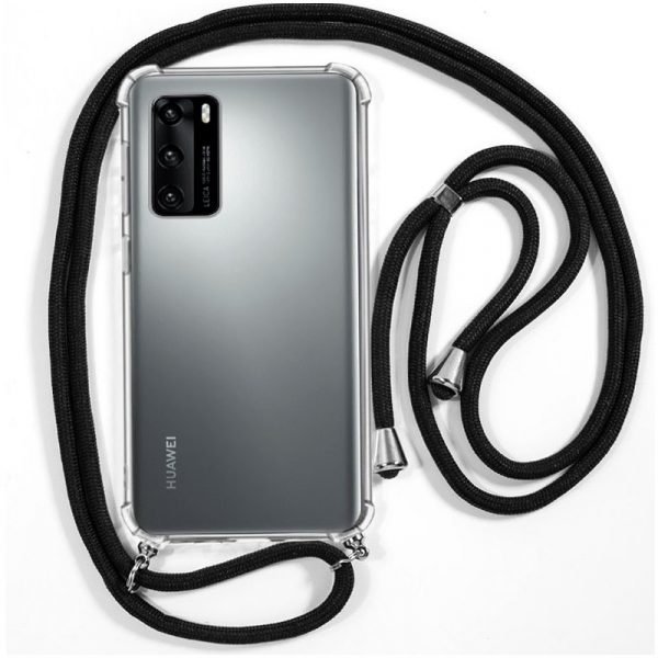 carcasa cool para huawei p40 cordon negro