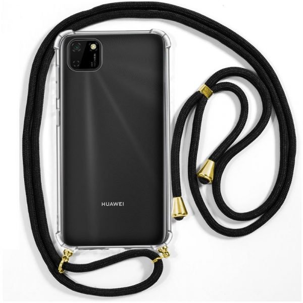 carcasa cool para huawei y5p cordon negro