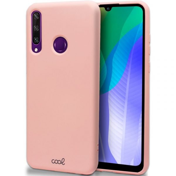 carcasa cool para huawei y6p cover rosa