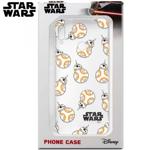 carcasa cool para huawei y7 2019 licencia star wars bb 8