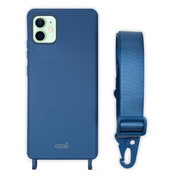 carcasa cool para iphone 12 12 pro cinta azul 2