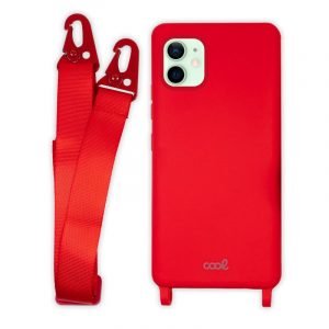 carcasa cool para iphone 12 12 pro cinta rojo 1