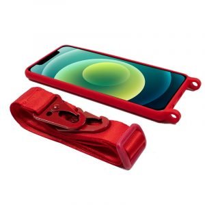 carcasa cool para iphone 12 12 pro cinta rojo 2