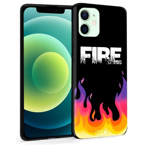 carcasa cool para iphone 12 12 pro dibujos fire