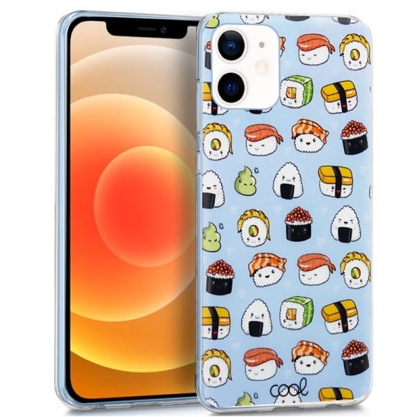 Carcasa para iPhone 12 mini Dibujos Sushi
