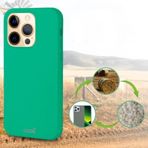 Carcasa para iPhone 12 Pro Max Eco Biodegradable Mint - Imagen 3