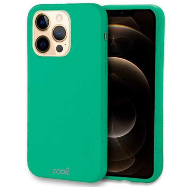 carcasa cool para iphone 12 pro max eco biodegradable mint