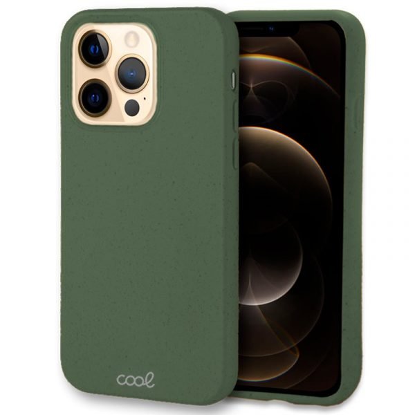 carcasa cool para iphone 12 pro max eco biodegradable verde