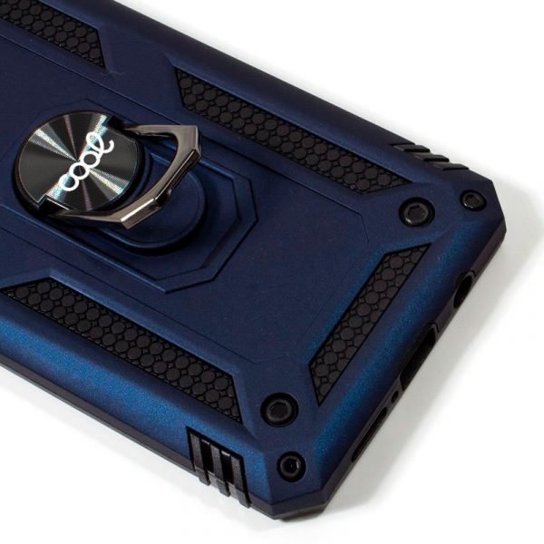 carcasa cool para iphone 12 pro max hard anilla azul 1