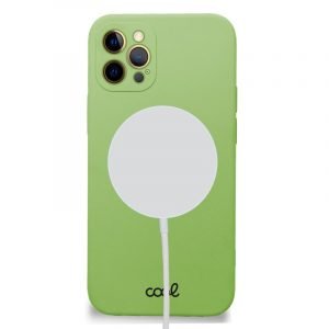 carcasa cool para iphone 12 pro max magnetica cover pistacho 2