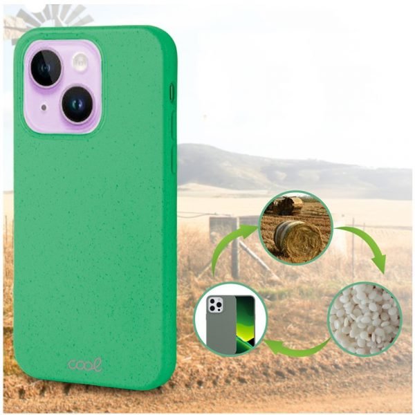 carcasa cool para iphone 14 eco biodegradable mint 1