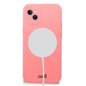 carcasa cool para iphone 14 magnetica cover rosa 2