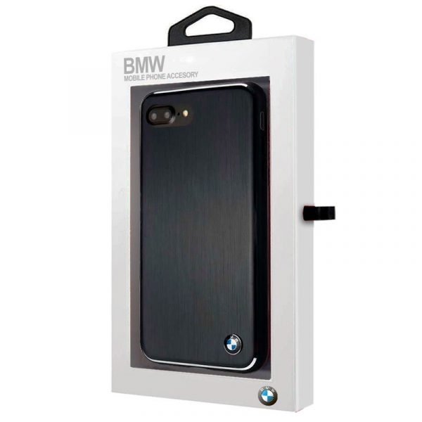 carcasa cool para iphone 6 plus iphone 7 plus 8 plus licencia bmw aluminio negro