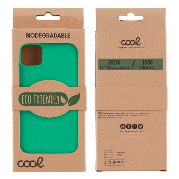 carcasa cool para iphone xr eco biodegradable mint 1