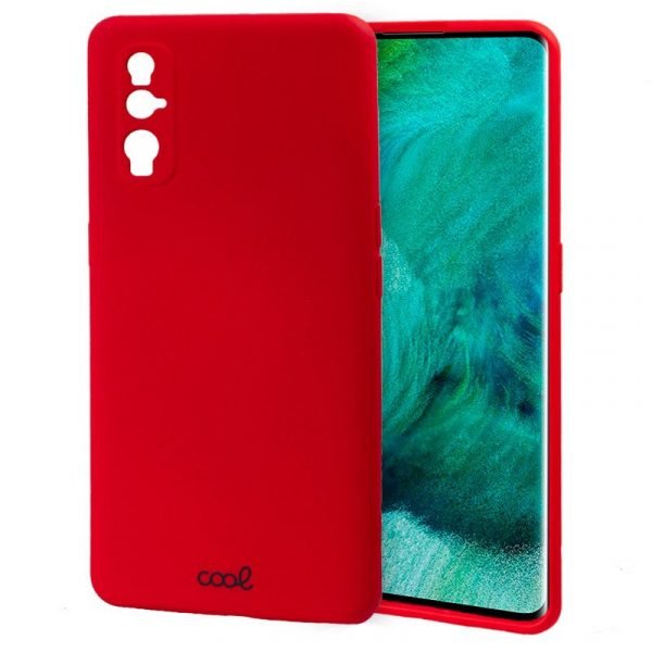 carcasa cool para oppo find x2 cover rojo