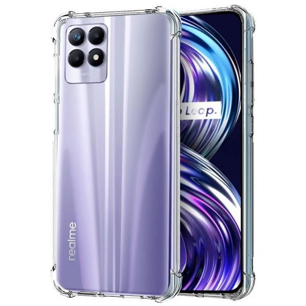 carcasa cool para realme 8i narzo 50 antishock transparente