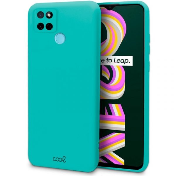 carcasa cool para realme c21y c25y cover mint