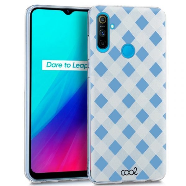 carcasa cool para realme c3 dibujos cuadros