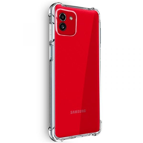 carcasa cool para samsung a035 galaxy a03 antishock transparente 1