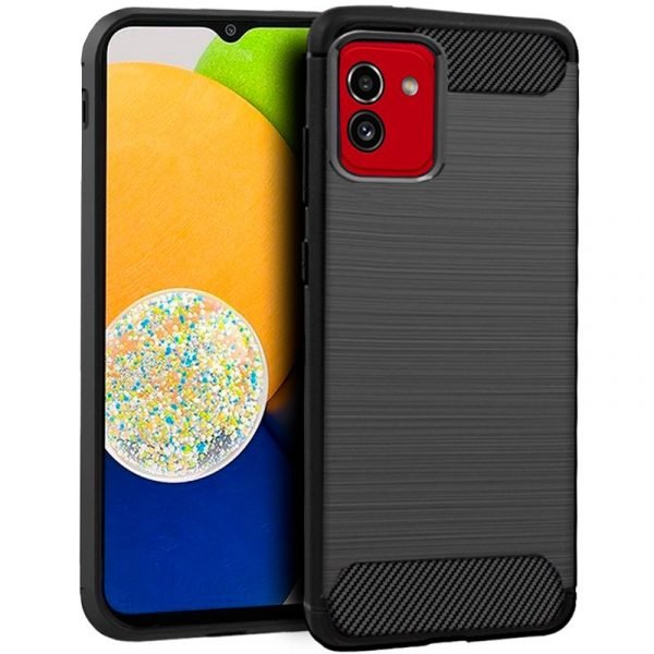 carcasa cool para samsung a035 galaxy a03 carbon negro