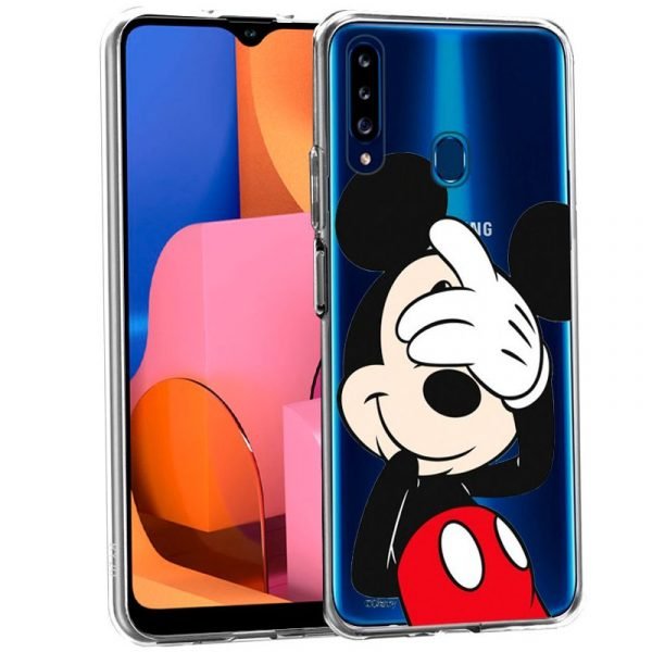 carcasa cool para samsung a207 galaxy a20s licencia disney mickey 1