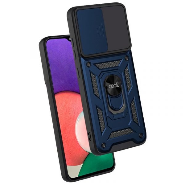 carcasa cool para samsung a226 galaxy a22 5g hard ring marino 1
