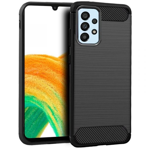 carcasa cool para samsung a336 galaxy a33 5g carbon negro