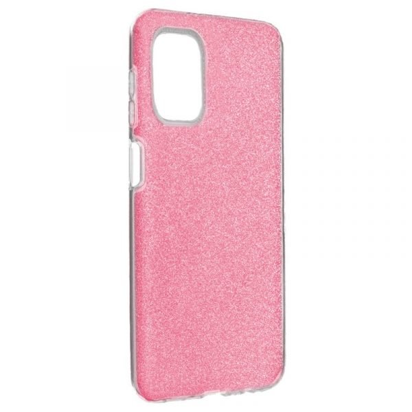 carcasa cool para samsung a336 galaxy a33 5g glitter rosa 2