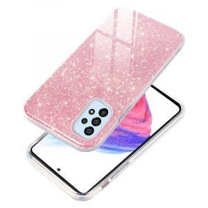 carcasa cool para samsung a536 galaxy a53 5g glitter rosa 1