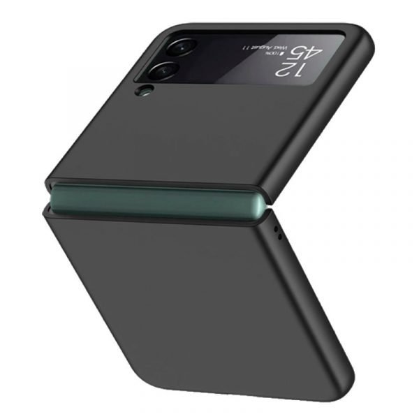 carcasa cool para samsung f711 galaxy z flip 3 cover plegable negro 1