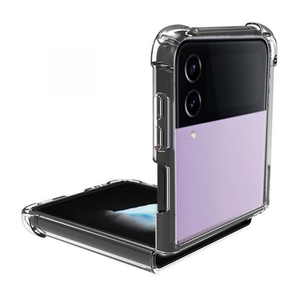 carcasa cool para samsung f721 galaxy z flip 4 antishock transparente 1