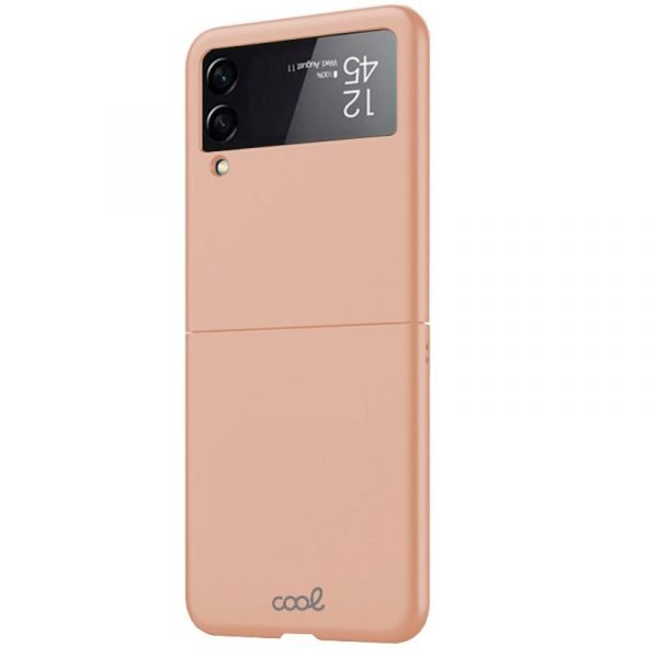 carcasa cool para samsung f721 galaxy z flip 4 cover plegable rosa 1